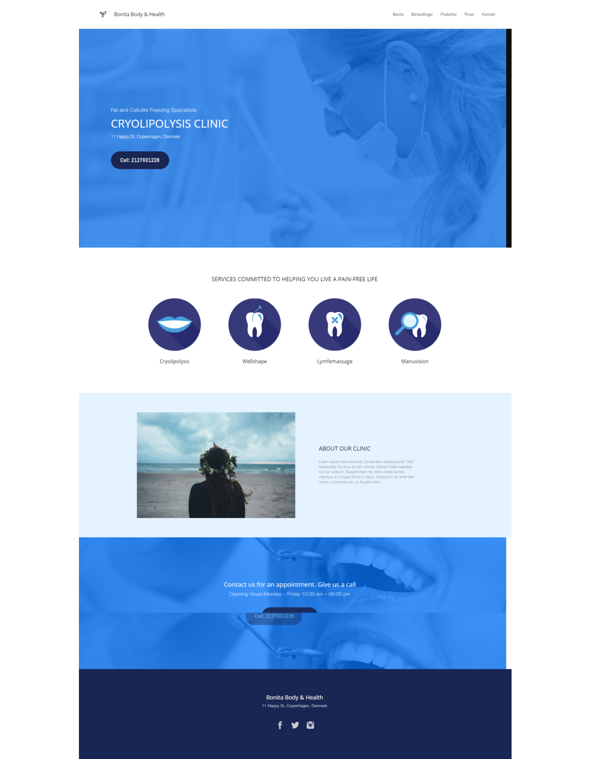 Web Design by Panther for ValquiriaBonita Aps | Design #14400820