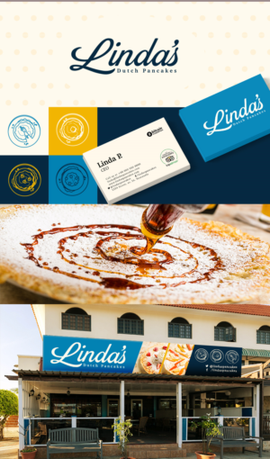 Logo Design by Patete Felix for Linda's Dutch Pancakes | Design: #14416344