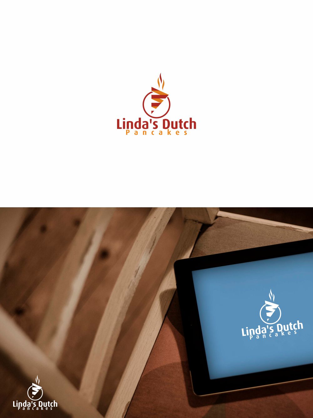 Logo Design by Paulsein for Linda's Dutch Pancakes | Design #14367468