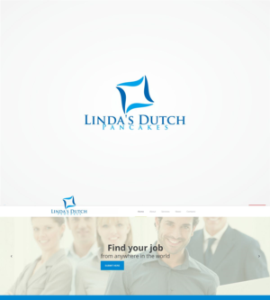 Logo Design by Paulsein for Linda's Dutch Pancakes | Design: #14367471