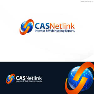CAS Netlink Internet & Web Hosting Experts | Design de Logo par damakyjr