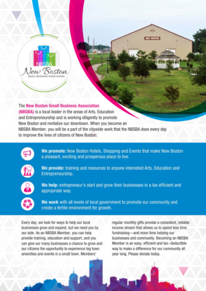 NBSBA Promotion Flyer to raise money and communicate our goals | Design de Flyer par D Creative