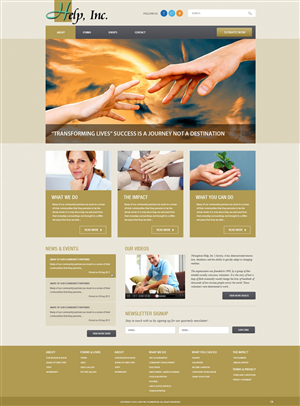 Wordpress Design by pb for Diversified Financial Management Group, Inc. | Design: #2522812