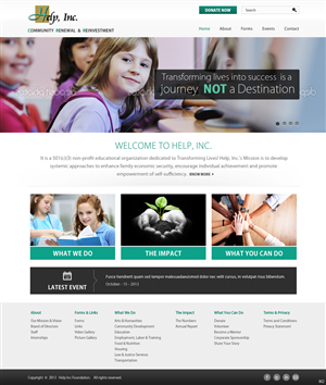 Wordpress Design by pb for Diversified Financial Management Group, Inc. | Design: #2532778