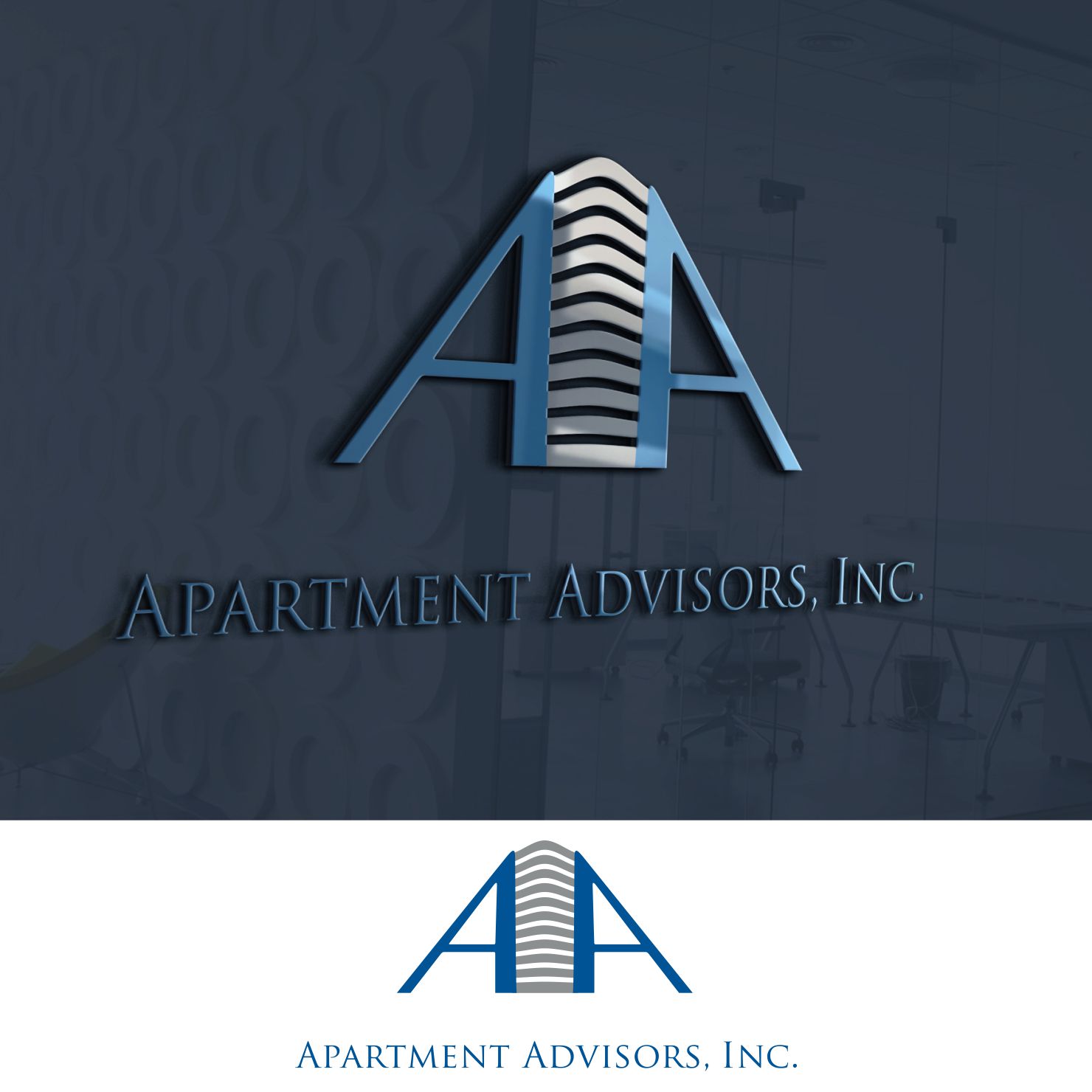 Logo-Design von ipung_art für Apartment Advisors, Inc | Design #14352130