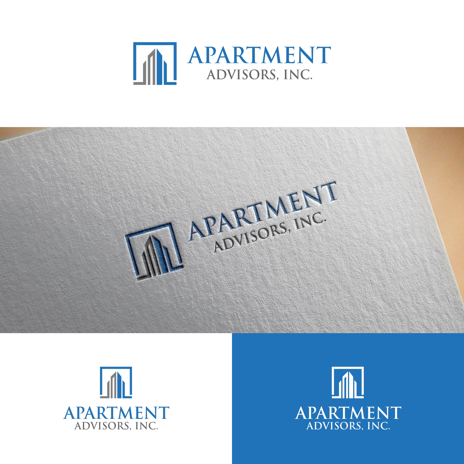 Logo-Design von manto.bjb für Apartment Advisors, Inc | Design #14356564
