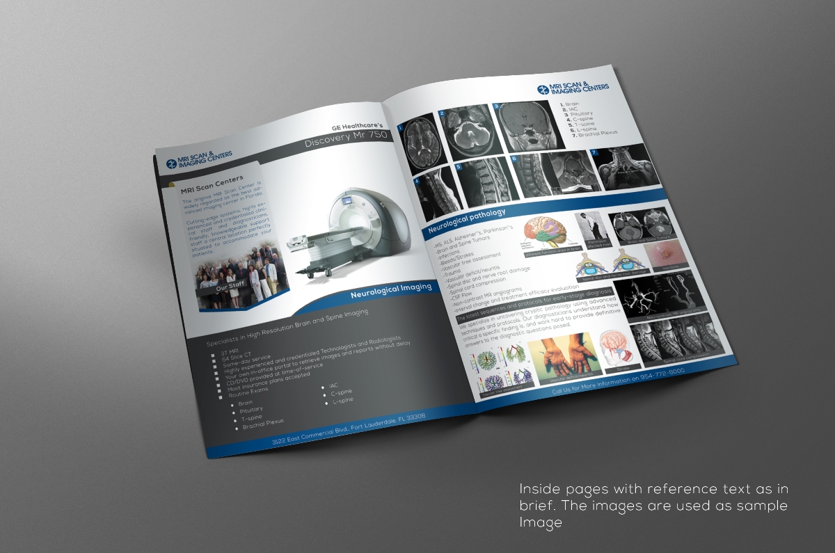 Brochure Design by Pranab S. for MRI Scan Center | Design: #2566427