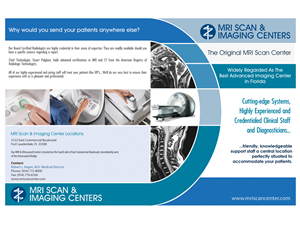 Brochure Design by Andrew1965 for MRI Scan Center | Design: #2556987