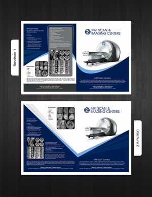 Diseño de Brochure por decorusads para MRI Scan Center | Diseño #2542655