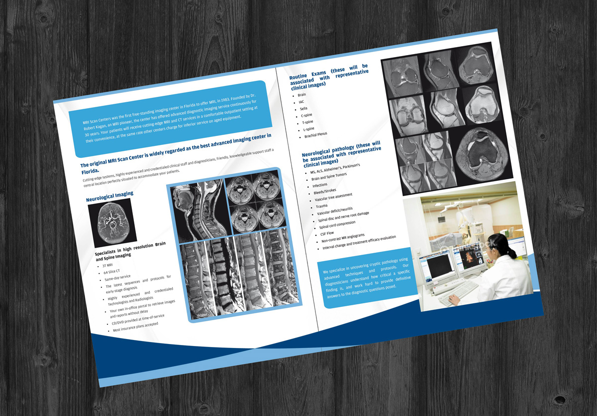 Brochure Design by Adillusion for MRI Scan Center | Design #2552882