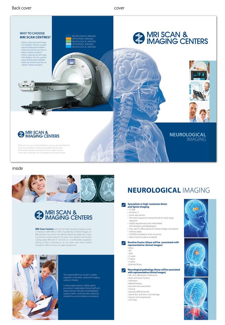 Brochure Design by san011 for MRI Scan Center | Design #2575951