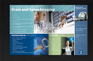 Brochure Design by Svetlin Angelov for MRI Scan Center | Design: #2579841