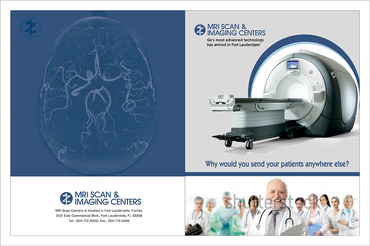 Diseño de Brochure por dkthedon para MRI Scan Center | Diseño #2547730