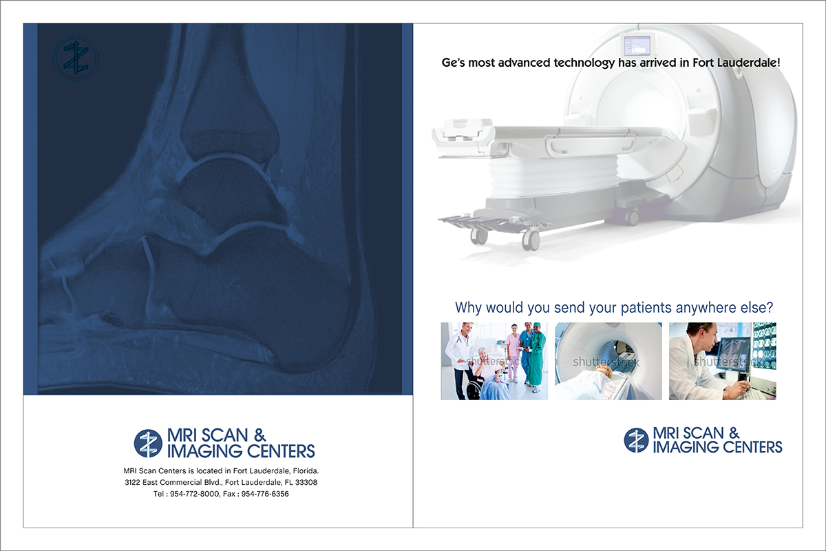 Diseño de Brochure por dkthedon para MRI Scan Center | Diseño #2547757