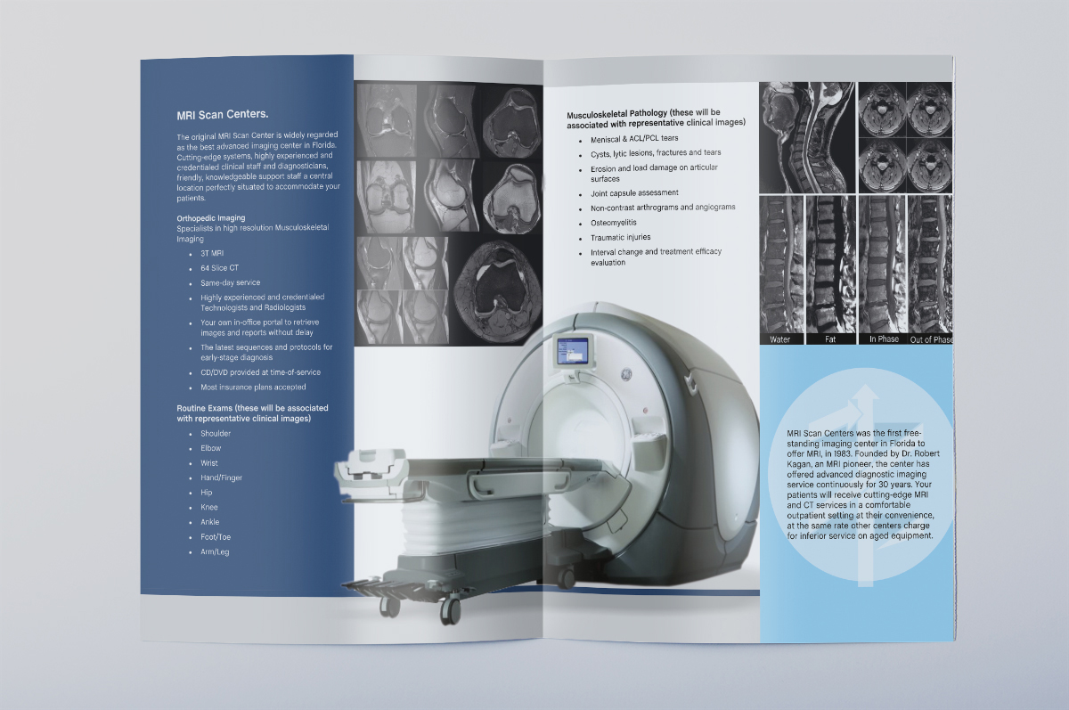 Brochure Design by dkthedon for MRI Scan Center | Design #2547773