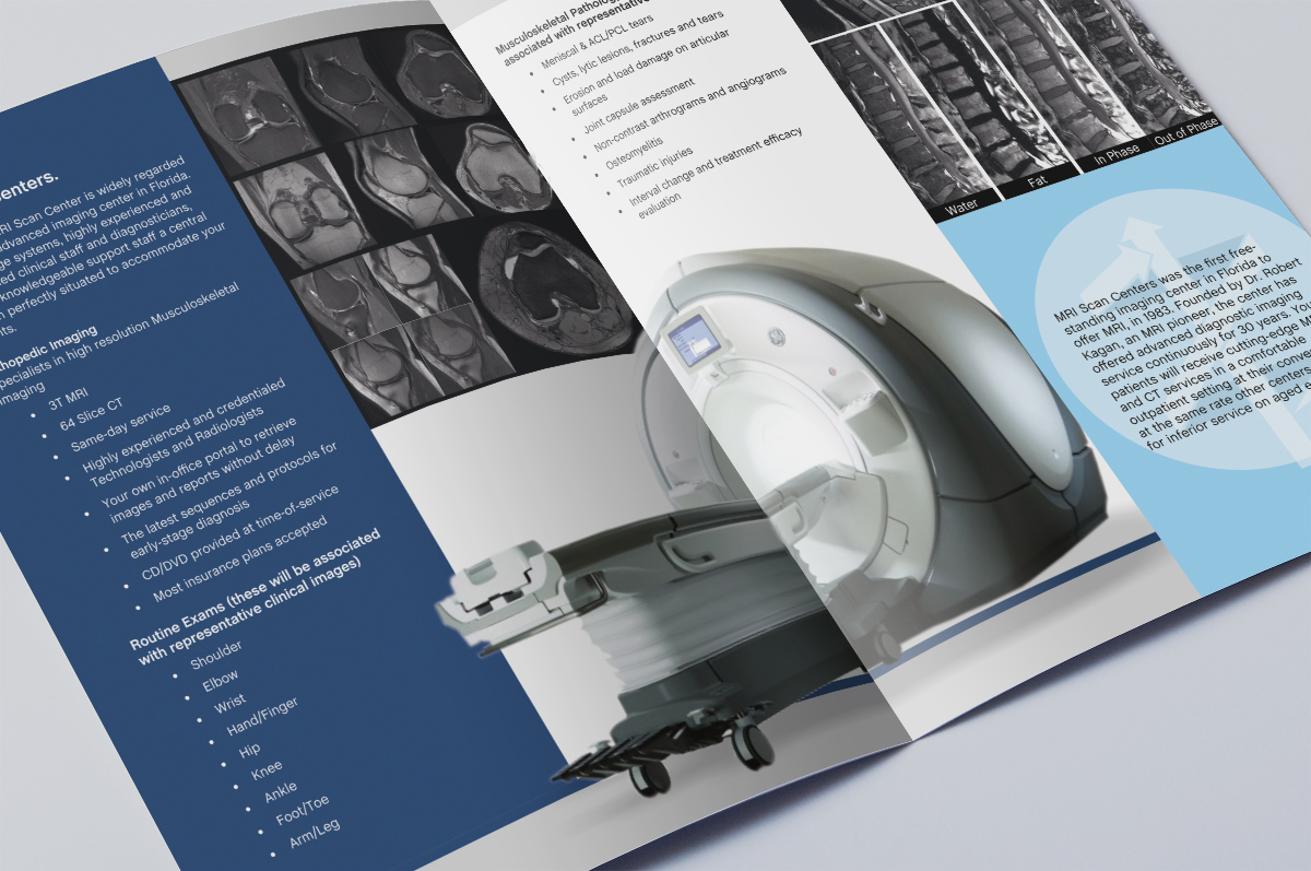 Design de Brochure par dkthedon pour MRI Scan Center | Design #2547780