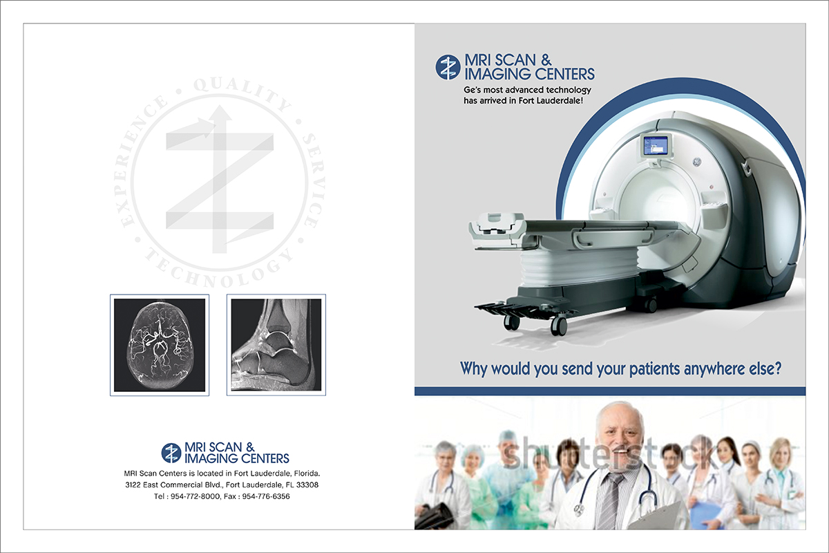 Broschüren-Design von dkthedon für MRI Scan Center | Design #2553114