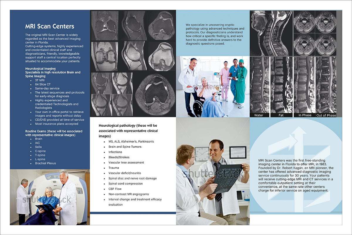 Brochure Design by dkthedon for MRI Scan Center | Design #2553126