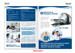 Brochure Design by meet007 for MRI Scan Center | Design: #2570776