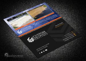 Decorative concrete business needs new business cards | Business Card Design by Sandaruwan