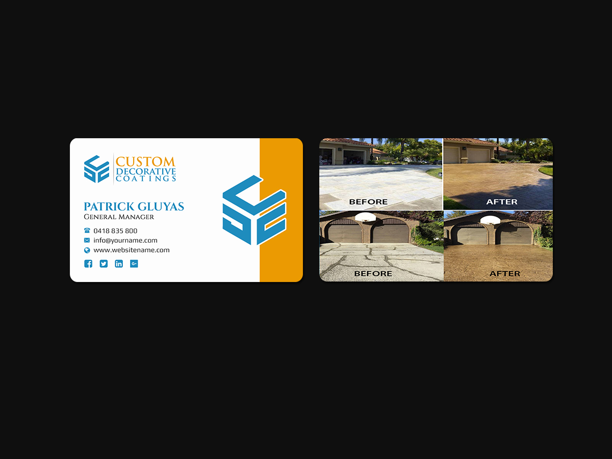 Business Card Design by Creations Box 2015 for Hammerschmidt Law Corporation | Design #14391836