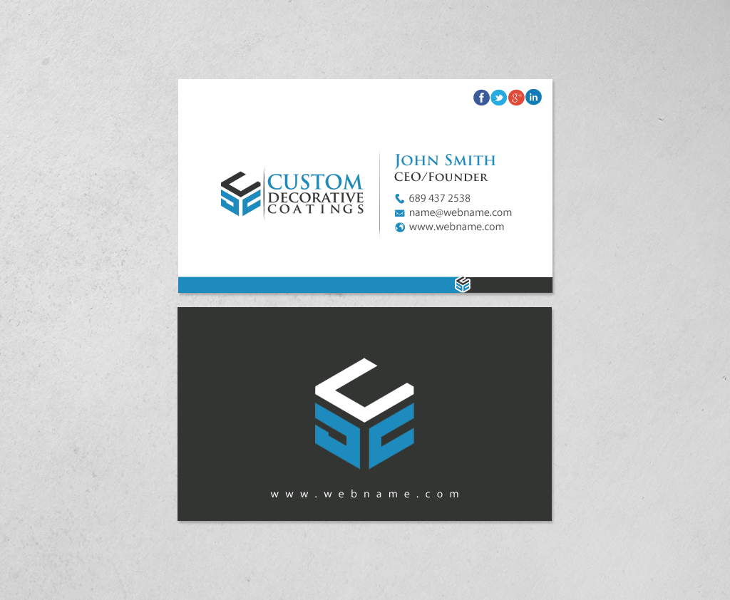 Diseño de Tarjeta de Presentación por chandrayaan.creative para Hammerschmidt Law Corporation | Diseño #14354166