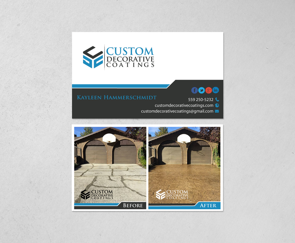 Business Card Design by chandrayaan.creative for Hammerschmidt Law Corporation | Design #14606690