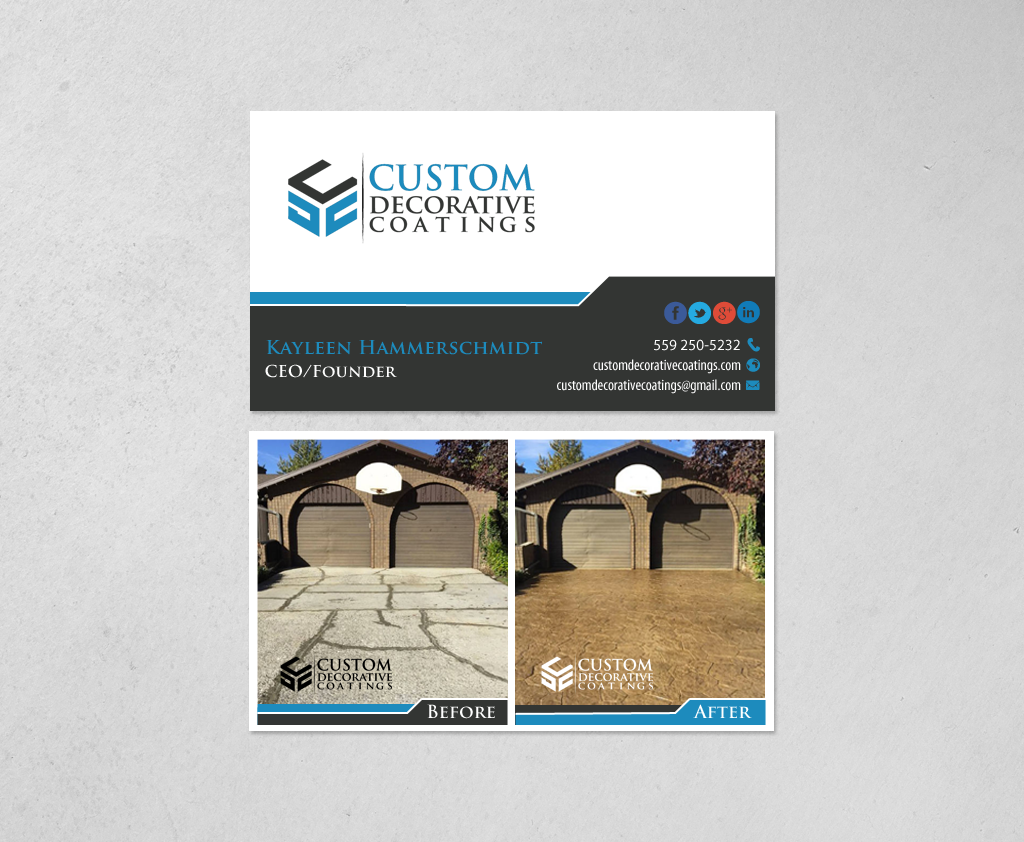 Business Card Design by chandrayaan.creative for Hammerschmidt Law Corporation | Design #14606691