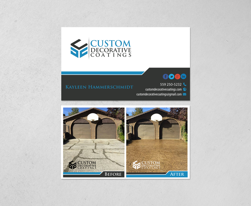 Business Card Design by chandrayaan.creative for Hammerschmidt Law Corporation | Design #14606692