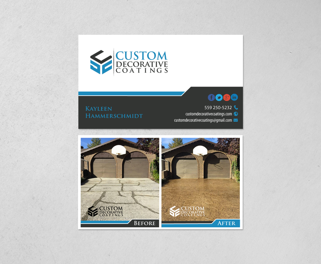 Business Card Design by chandrayaan.creative for Hammerschmidt Law Corporation | Design #14616117