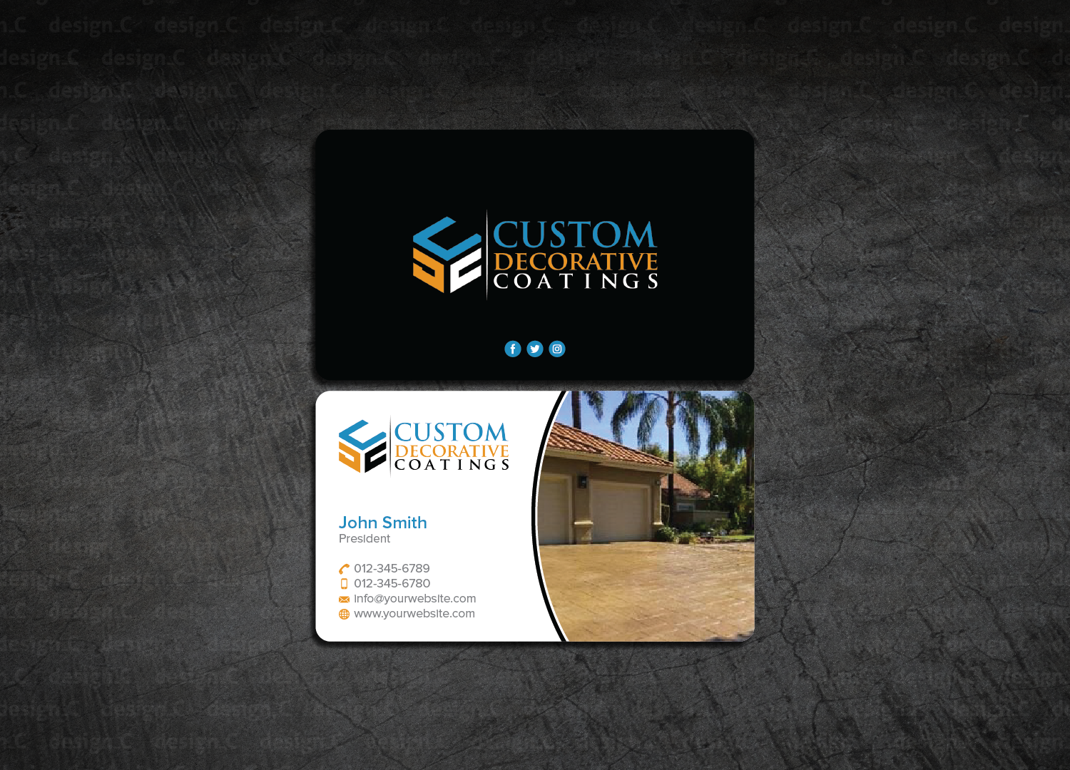 Diseño de Tarjeta de Presentación por design_C. para Hammerschmidt Law Corporation | Diseño #14374821