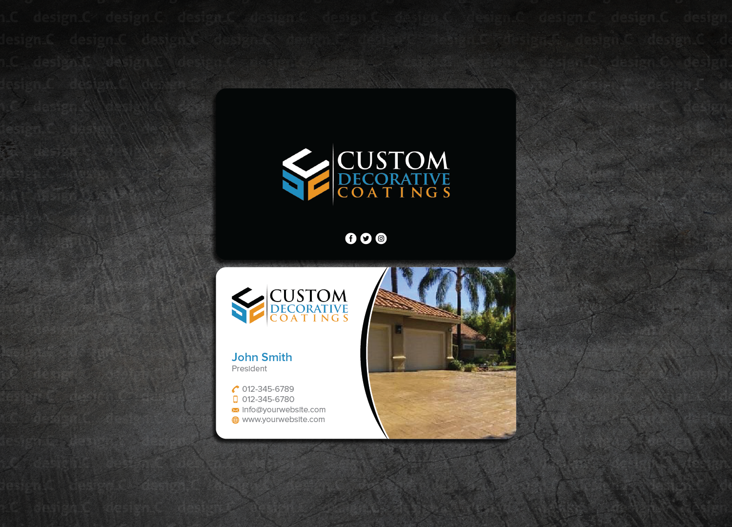 Diseño de Tarjeta de Presentación por design_C. para Hammerschmidt Law Corporation | Diseño #14374824