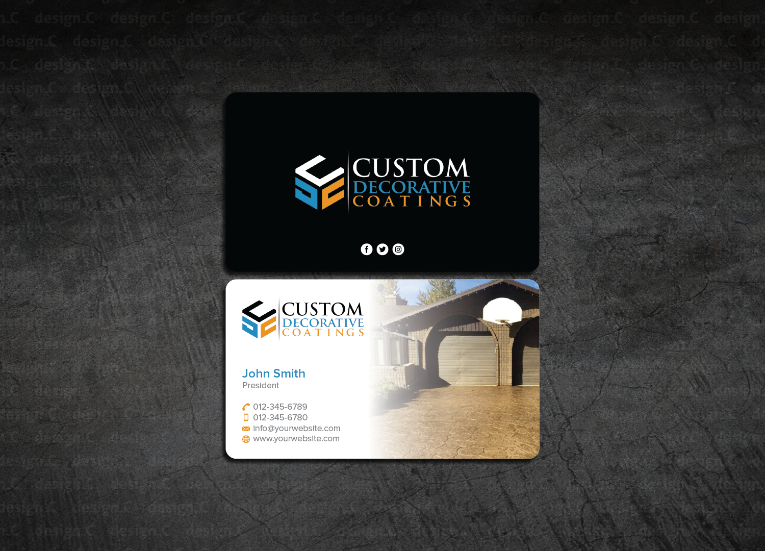 Diseño de Tarjeta de Presentación por design_C. para Hammerschmidt Law Corporation | Diseño #14374827