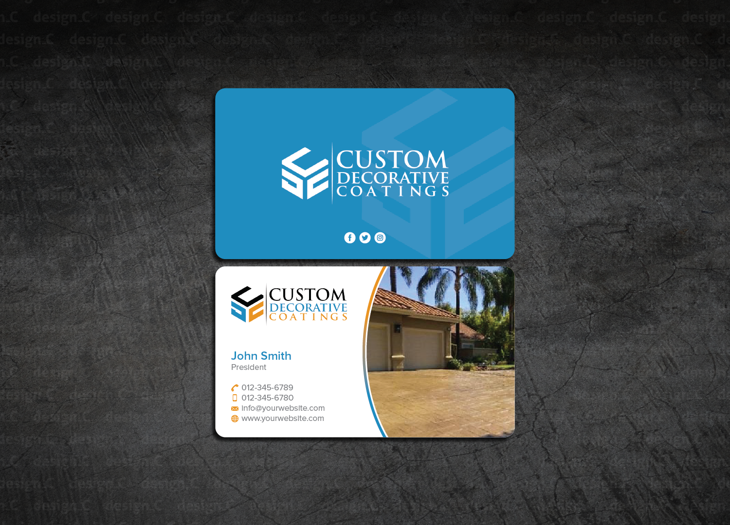 Diseño de Tarjeta de Presentación por design_C. para Hammerschmidt Law Corporation | Diseño #14374831