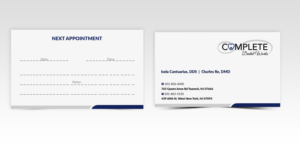 Visitenkarten-Design von Pointless Pixels India für One and Only Complete Dental | Design: #14361587