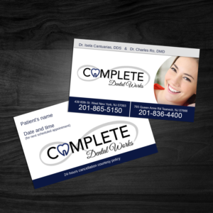 Visitenkarten-Design von davi für One and Only Complete Dental | Design: #14400149