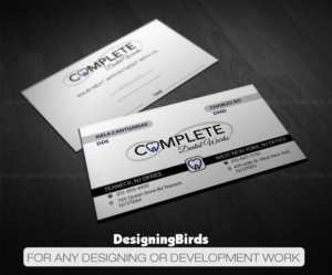 Visitenkarten-Design von Designing Birds für One and Only Complete Dental | Design: #14369835