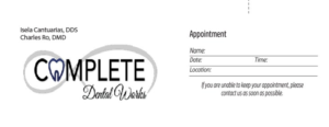 Visitenkarten-Design von shinieja für One and Only Complete Dental | Design: #14401836