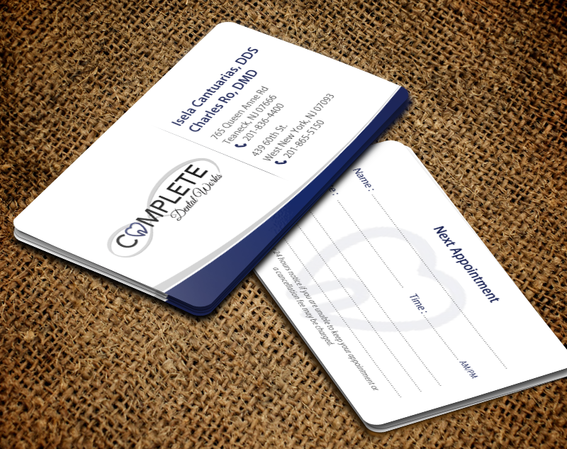 Business Card Design by chandrayaan.creative for One and Only Complete Dental | Design #14348978