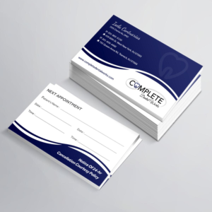 Visitenkarten-Design von e-graphics für One and Only Complete Dental | Design: #14410704