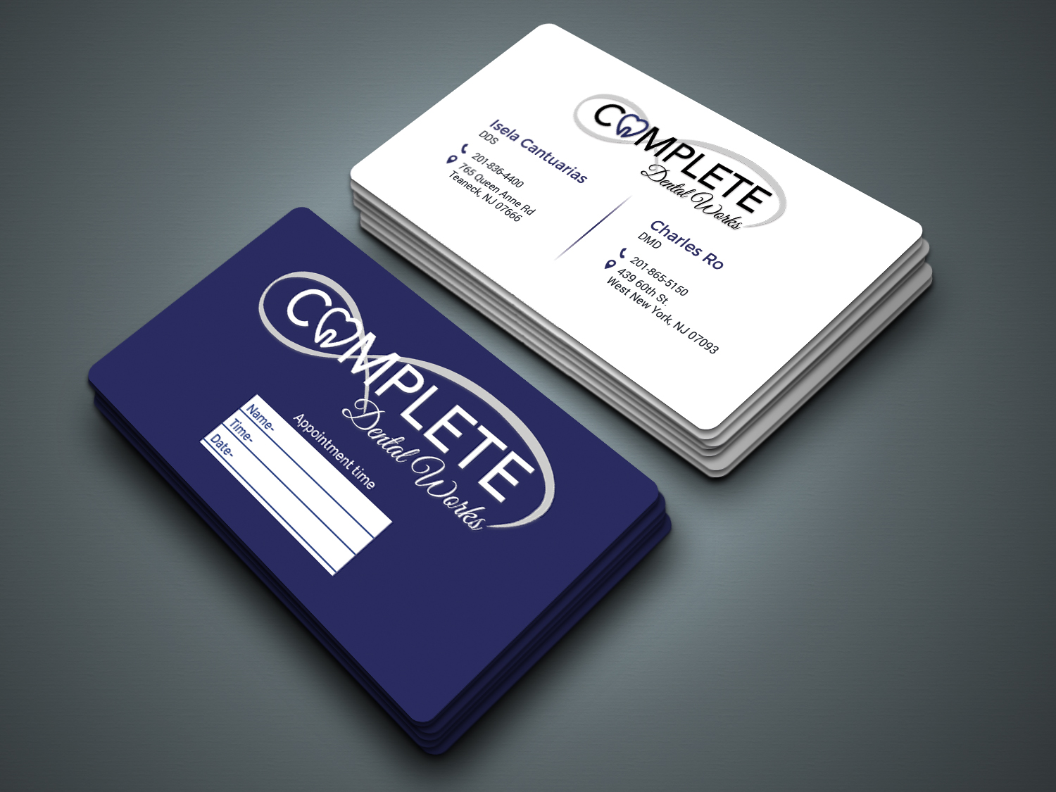 Business Card Design by zahidrabby.bigc for One and Only Complete Dental | Design #14386709