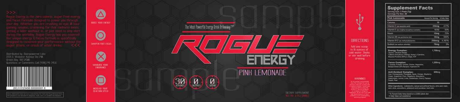 Packaging Design by DzgnR for Rogue Energy | Design #14354540