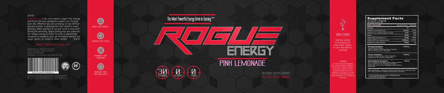 Packaging Design by DzgnR for Rogue Energy | Design #14439591