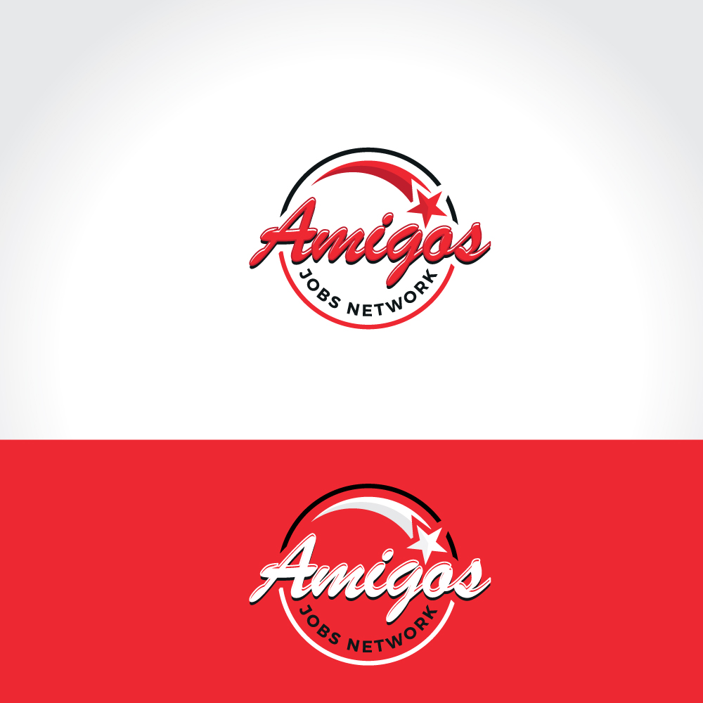 Diseño de Logo por Sujit Banerjee para Amigos Jobs Network | Diseño #14362939