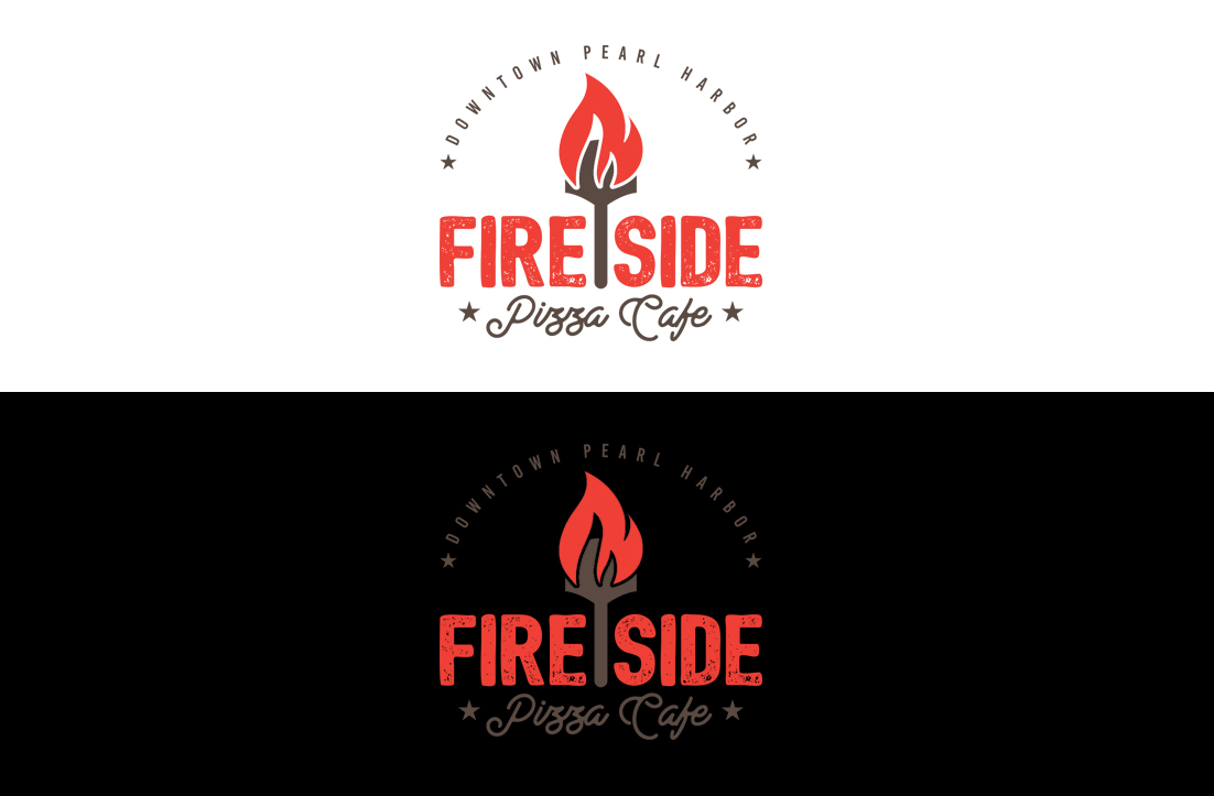 Logo Design by GLDesigns for Fireside Pizza Cafe | Design #14356955
