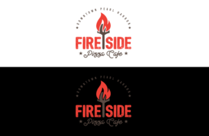 Logo Design by GLDesigns for Fireside Pizza Cafe | Design: #14356955