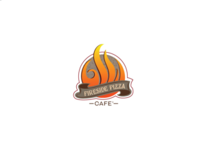 Logo Design by instudio for Fireside Pizza Cafe | Design: #14727703