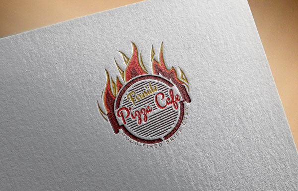 Logo Design by tani_sha321 for Fireside Pizza Cafe | Design #14383042