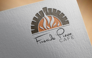 Logo Design by rocklee for Fireside Pizza Cafe | Design: #14374261