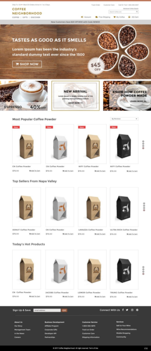 Web Design by pb for this project | Design: #14358046